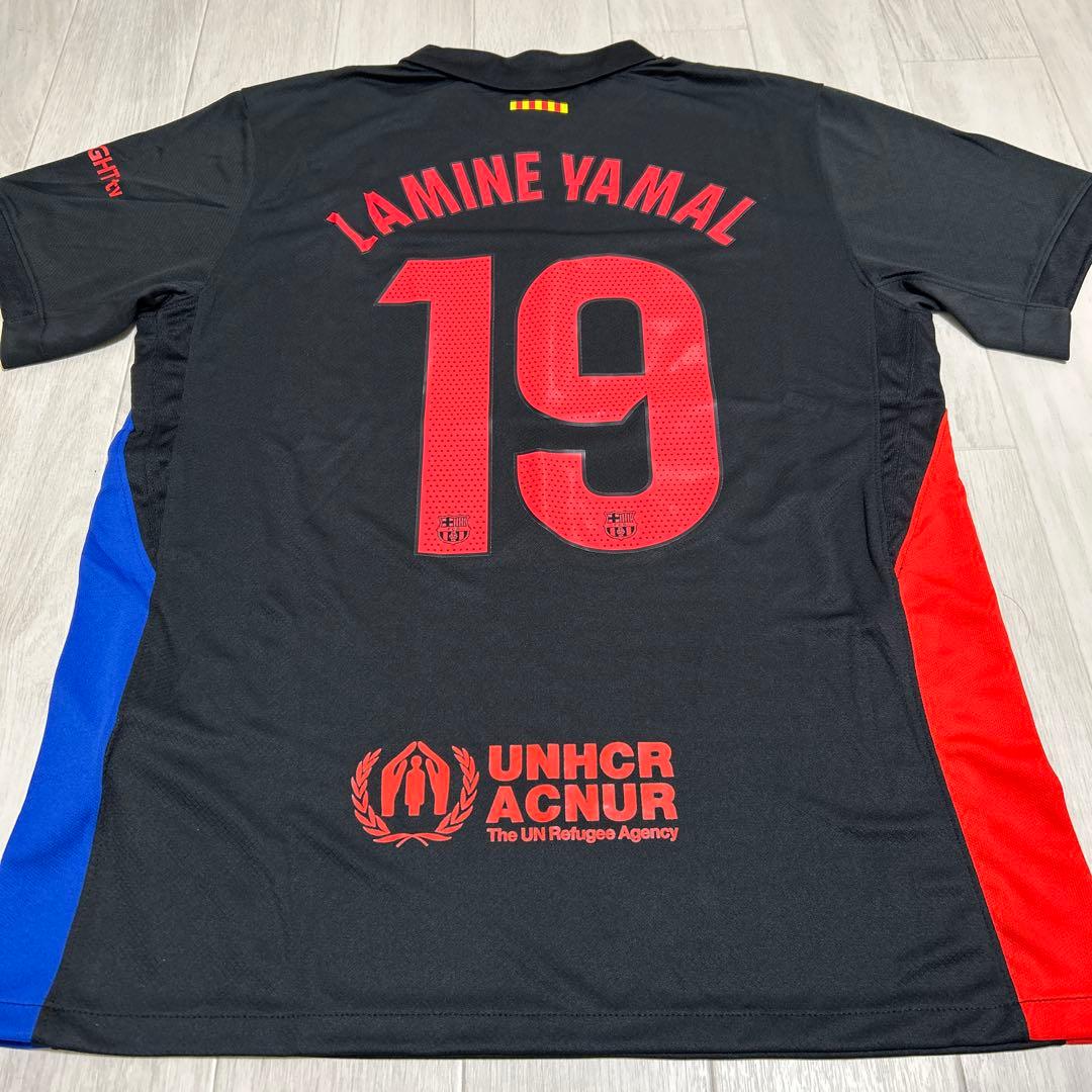 バルセロナ　レプリカユニフォーム　#19 ラミン・ヤマル