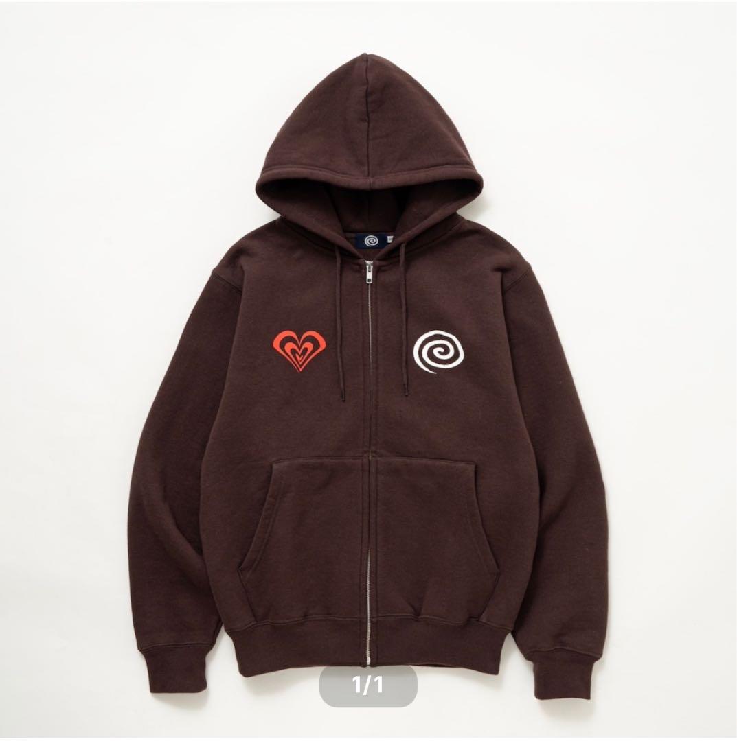 SOL soonerorlater Zip Hoodie Brown