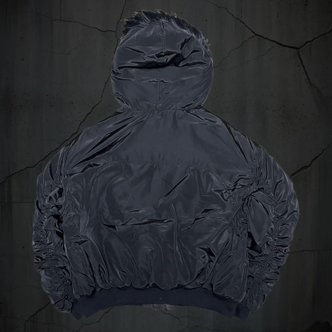 短丈 furjacket n2b ma1 y2k grunge 平成 お兄