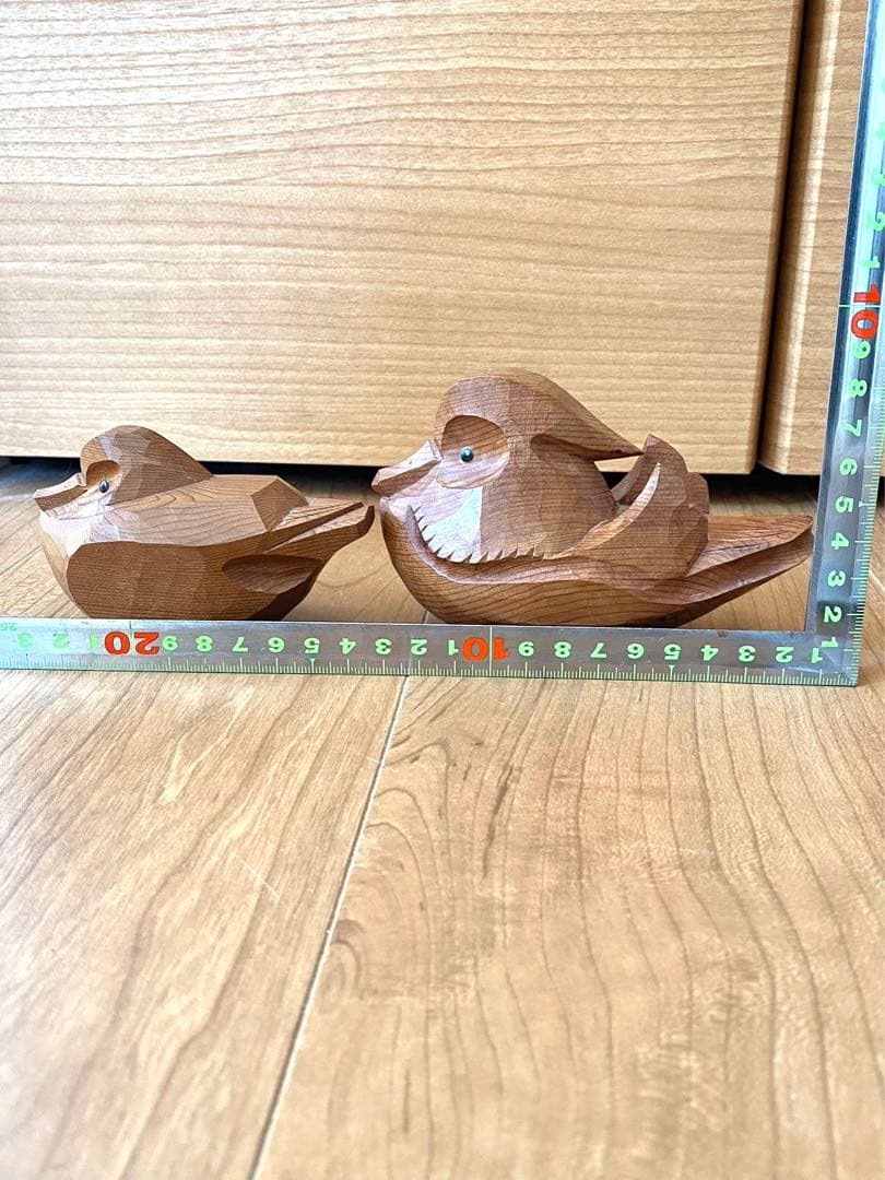 伝統工芸品 飛騨高山一位一刀彫り［おしどり夫婦］ - メルカリ