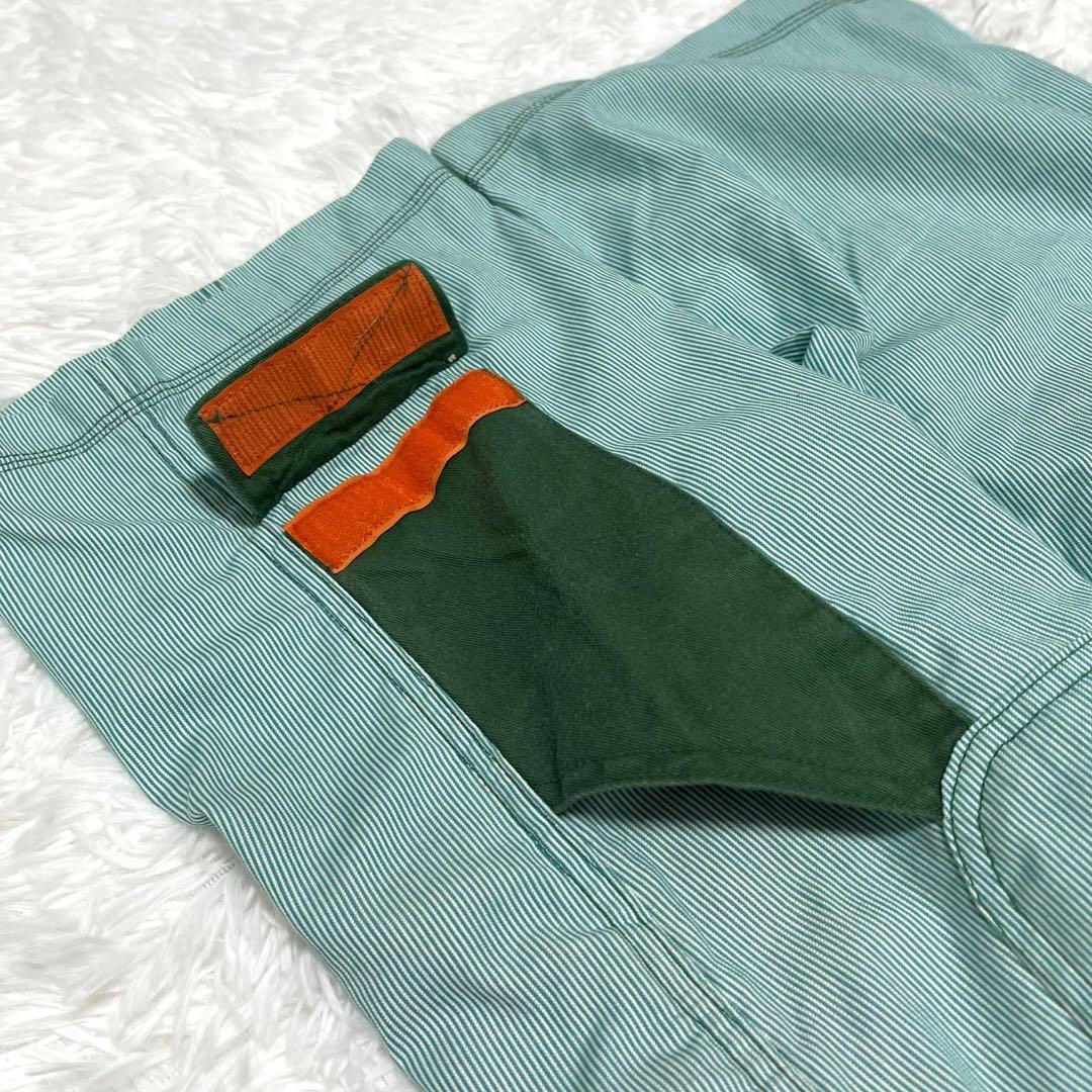 Russeluno ラッセルノ　メンズゴルフハーフパンツ　スカル刺繍パッチワーク