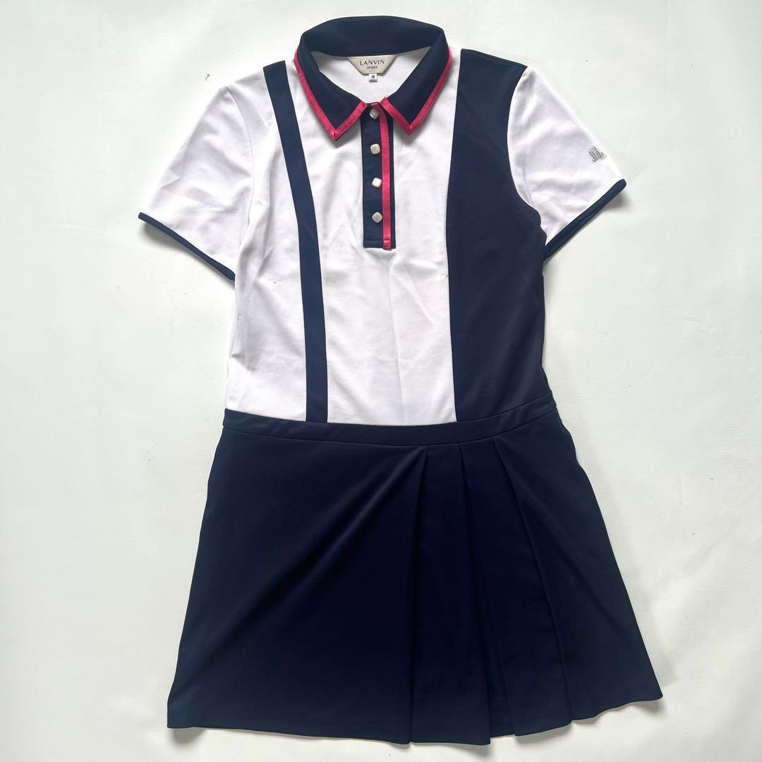 LANVIN SPORT ランバンスポール フリルワンピース 半袖シャツ ゴルフ