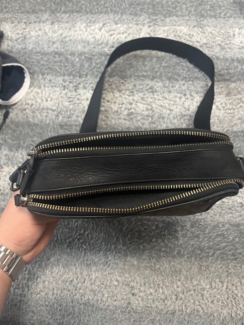 COACH ショルダーバッグ ベージュ/ブラック