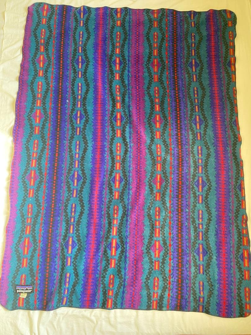 パタゴニア　ブランケット　90s ネイティブ　パープル