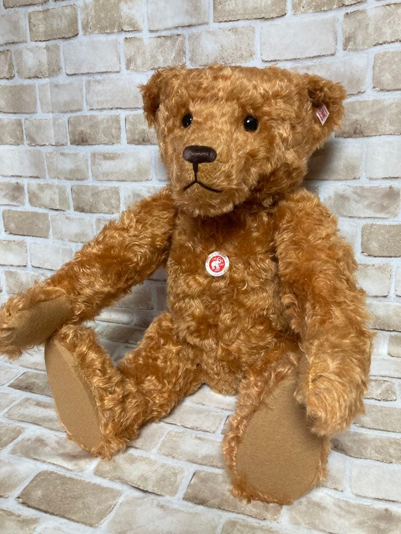 シュタイフ クラッシック テディベア レッドブラウン 身長58cm Steiff