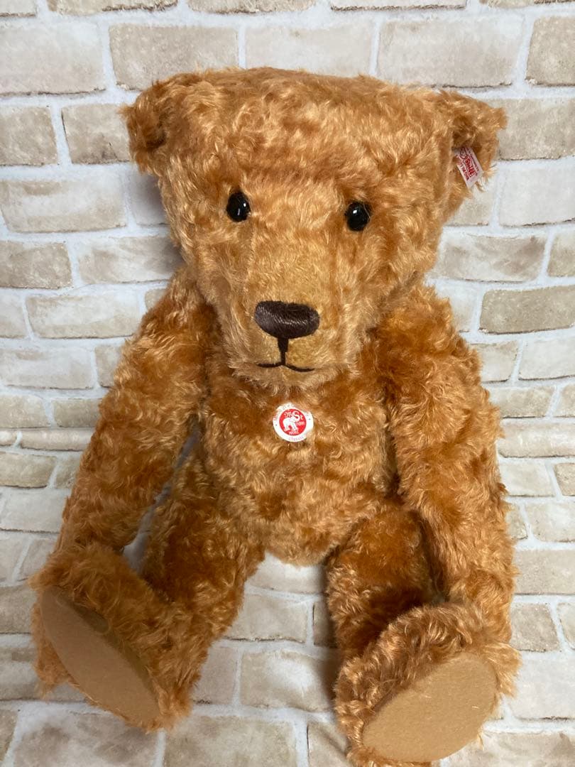 シュタイフ クラッシック テディベア レッドブラウン 身長58cm Steiff