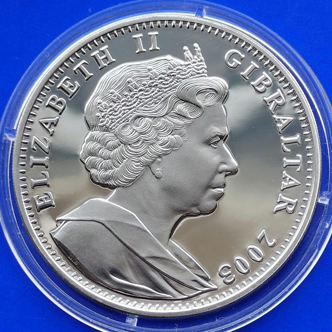 ピーターラビット 1クラウンカラー銀貨(2003年) - メルカリ