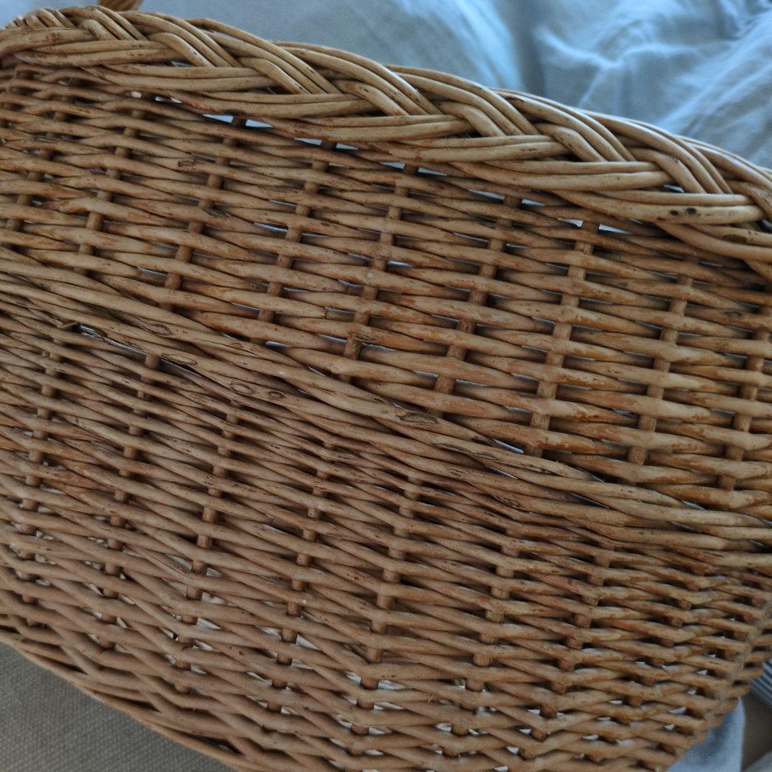 フランス アンティーク 大きめ パニエ バスケット 籠 ブロカント雅姫