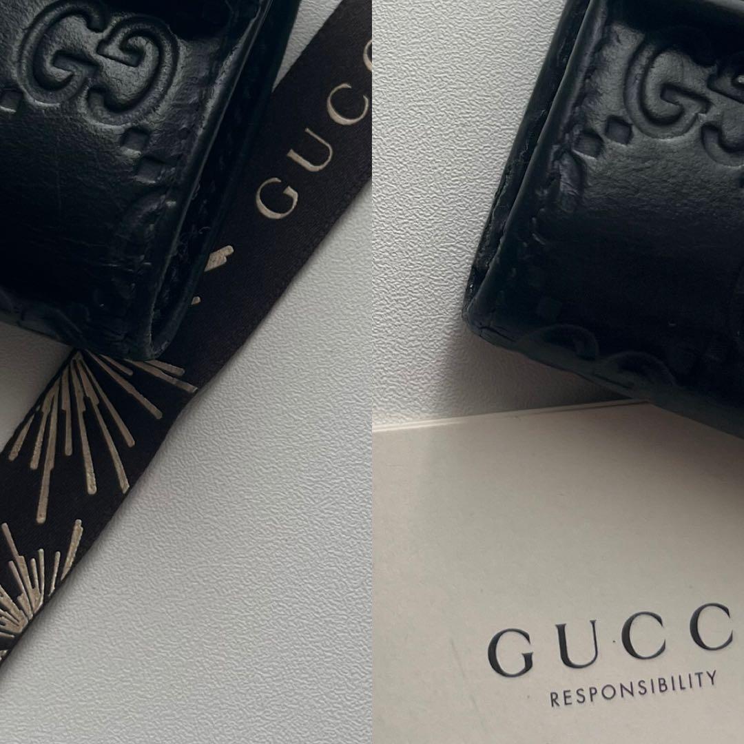 442 美品 GUCCI グッチ シマ キーケース