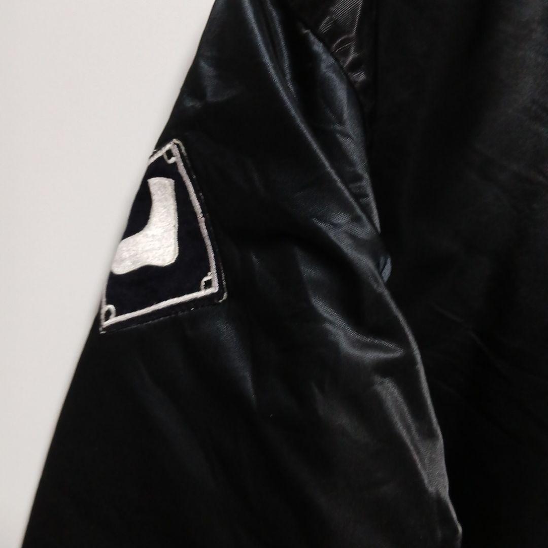 80s USA製 スターター　 スタジャン MLB 黒　ブラック LC391