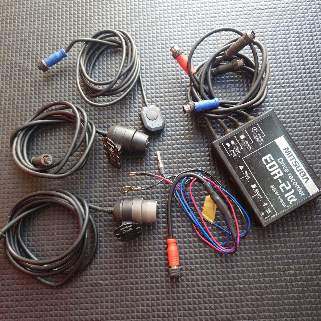 【ジャンク】MITSUBA バイク専用ドライブレコーダー 中古・本体故障