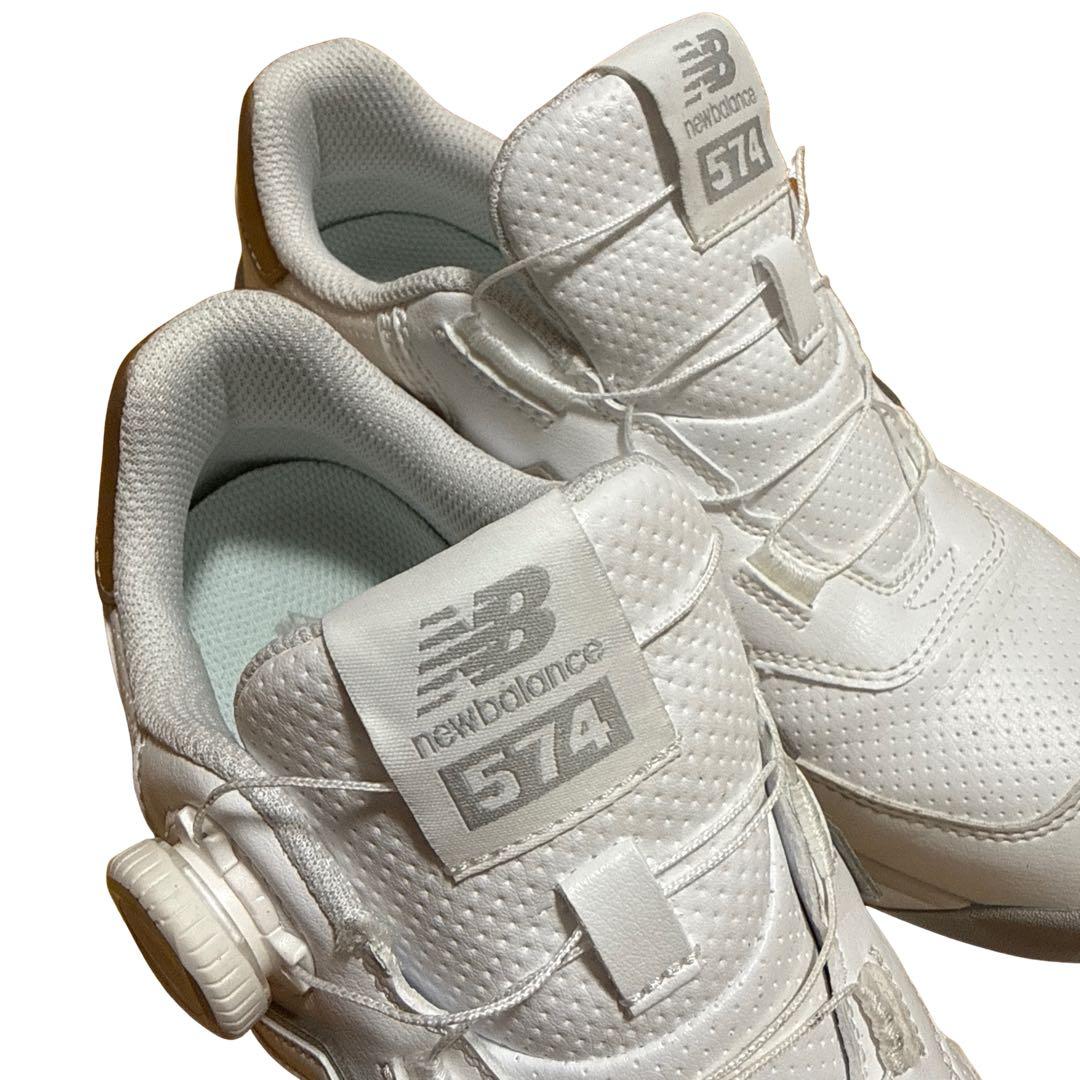 【最終セール】574 ニューバランス ゴルフシューズ