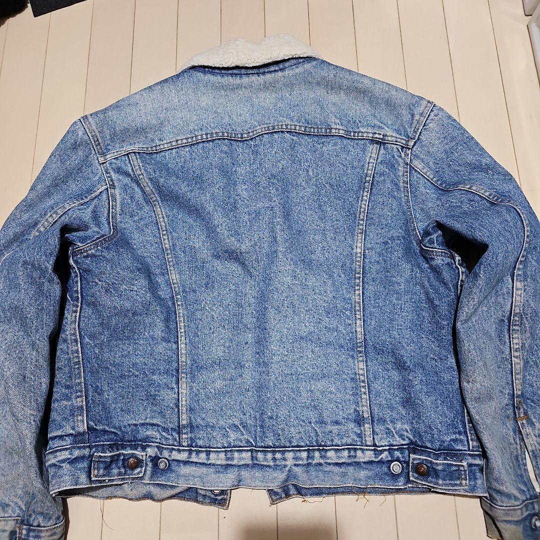 【Levi's】 70年代　オレンジタブ　サイズ46 デニムボアジャケット
