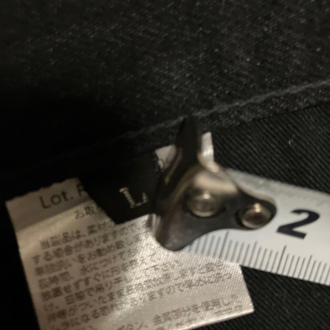 《新春SALE》THE FLAT HEAD デニム　ブラック　size L