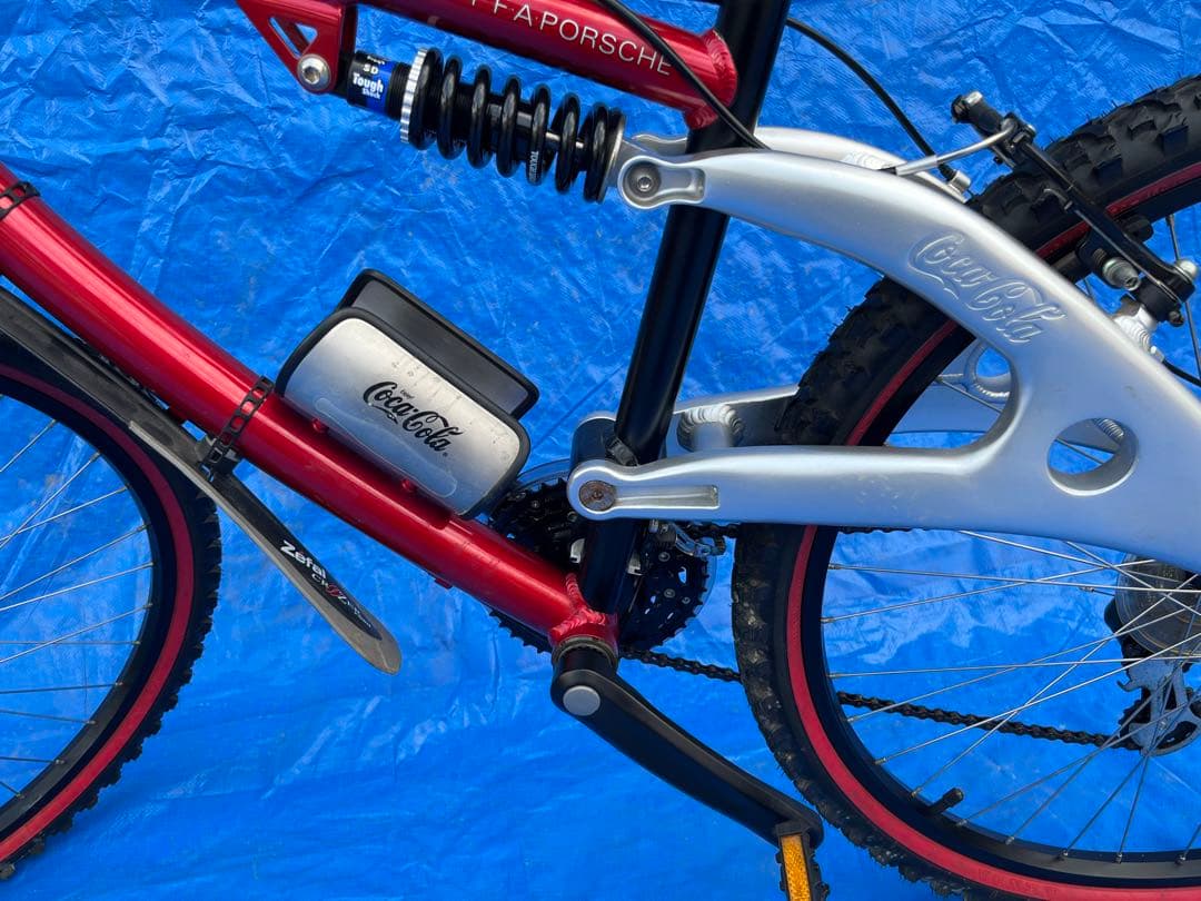 お値下げ✨極美品2002ポルシェデザイン　コカコーラマウンテンバイク　ロゴ入り✨