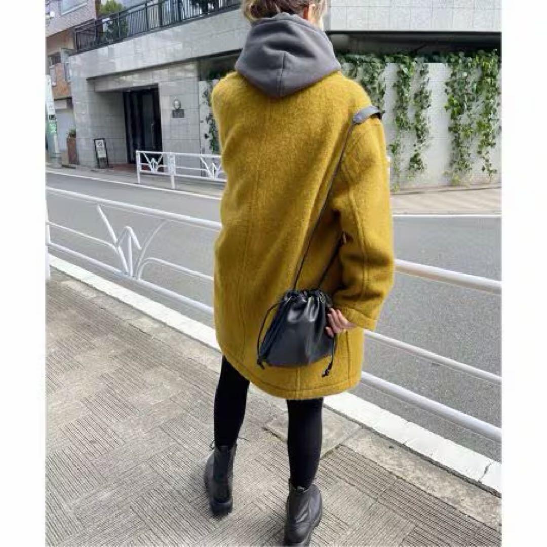 Spick & Spanミドルシャギーコート 36 マスタード - メルカリ