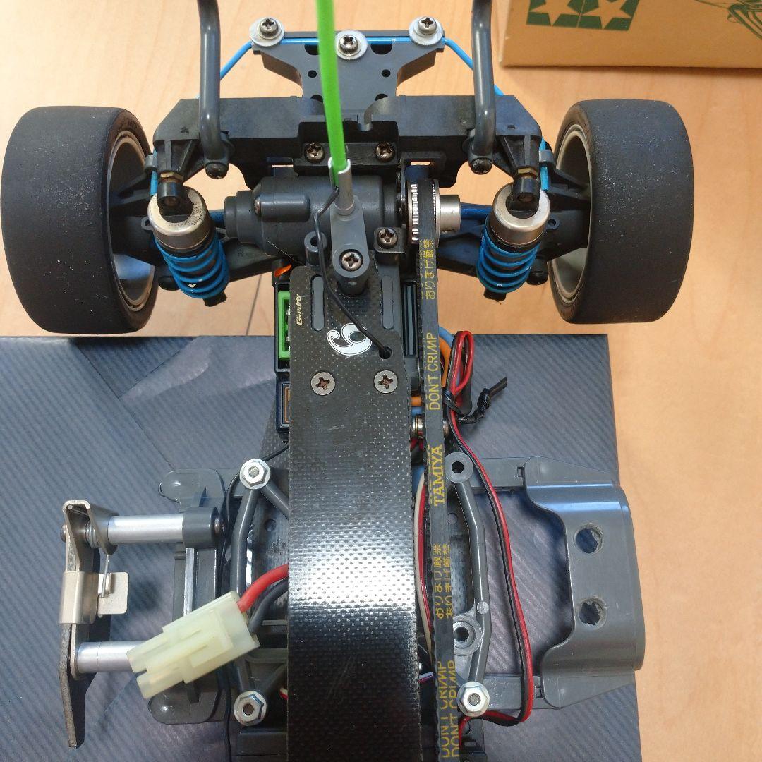 タミヤ ラジコン TA03F4WD 交換パーツ多数 、プロポ付き