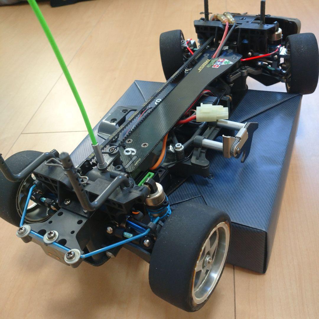 タミヤ ラジコン TA03F4WD 交換パーツ多数 、プロポ付き