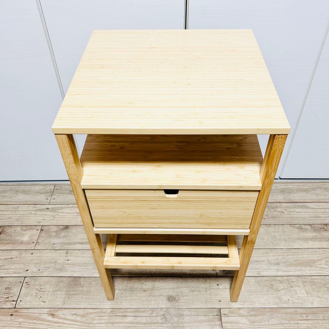 【美品 組立済】IKEA NORDKISA ノールドシーサ サイドテーブル