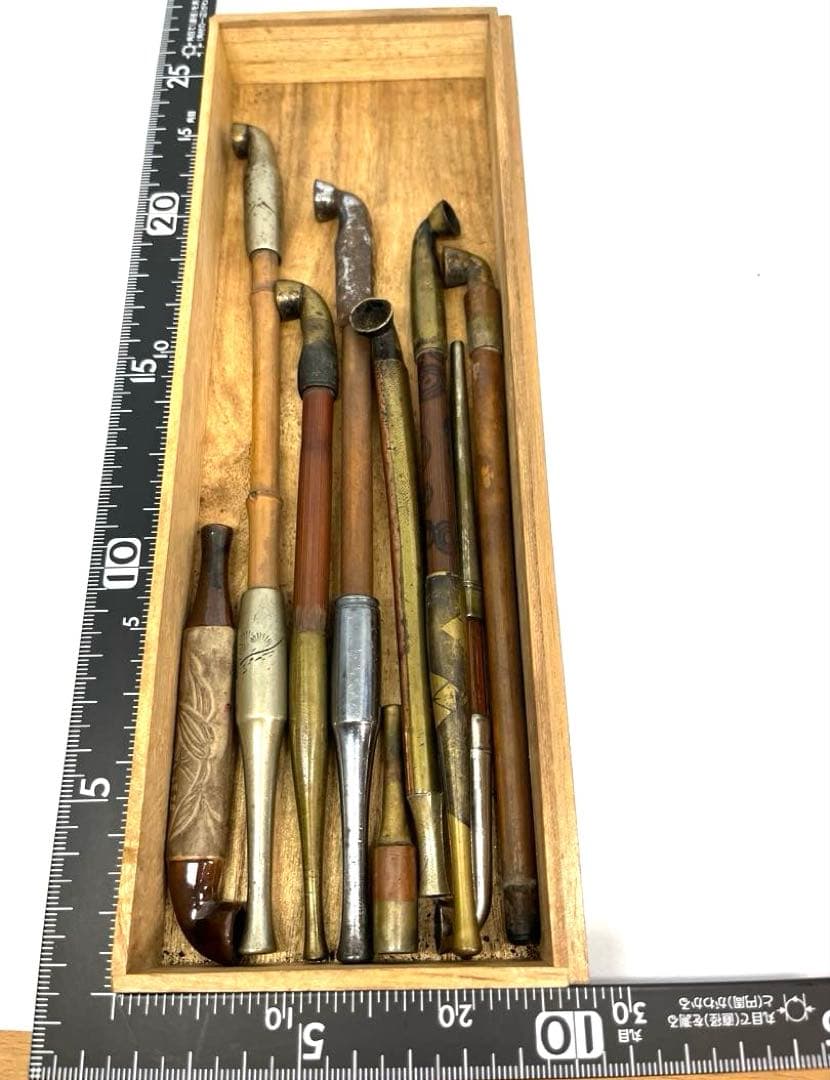 【貴重品】煙管（キセル）８本セット 古道具 アンティーク 骨董品 バラ売り加納