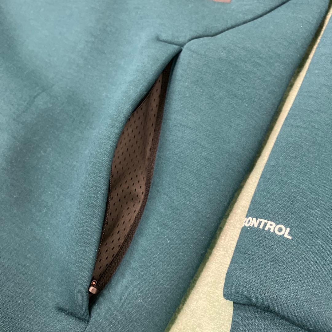 メンズウェア TFW49 CARDBOARD MATERIAL HALF ZIP SWEAT
