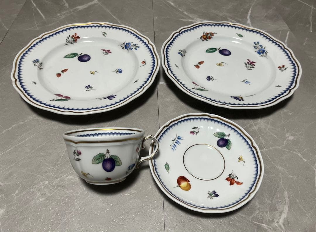 イタリアンフルーツ 小皿 2枚リチャードジノリ イタリアンフルーツ