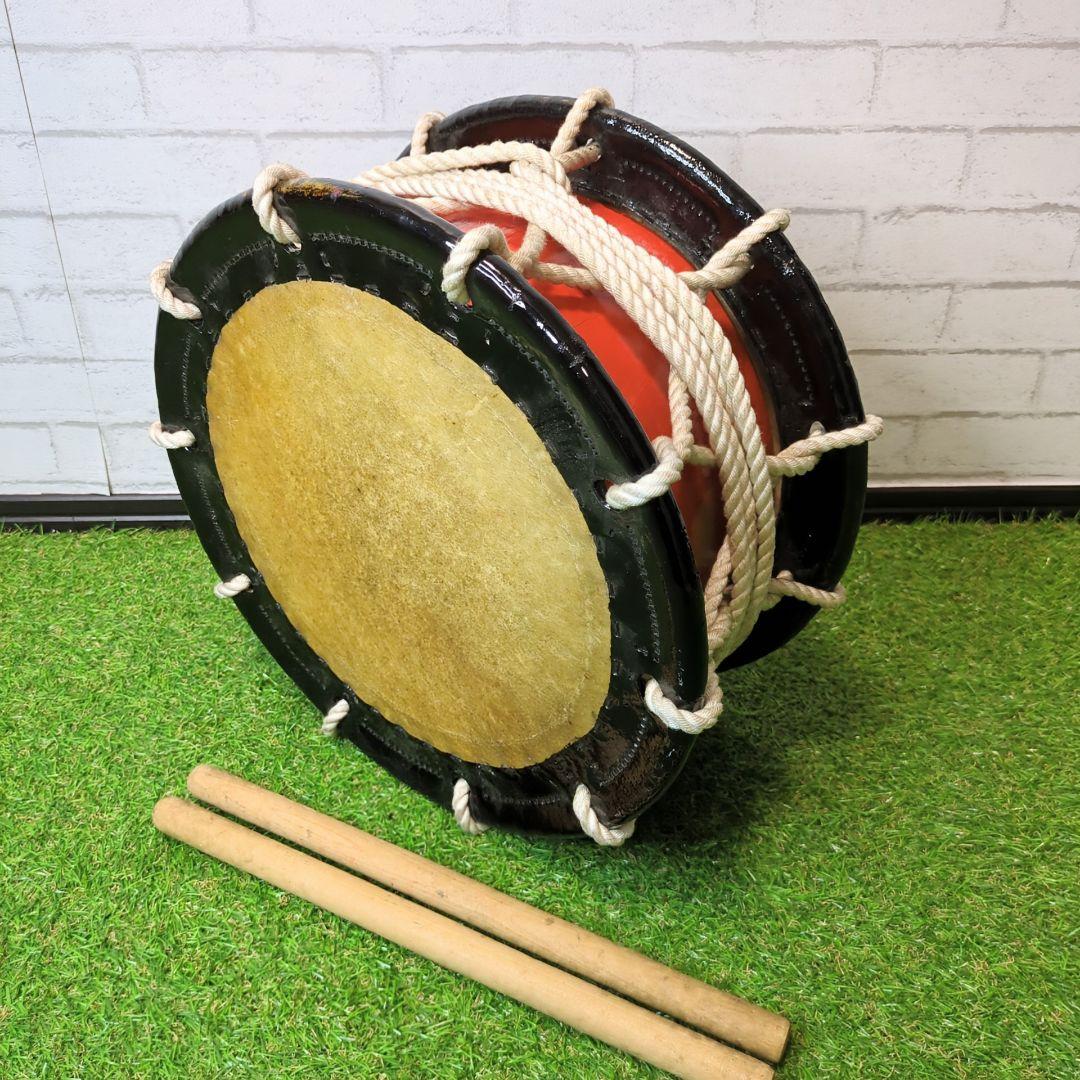 締太鼓 紐締め 平太鼓 和太鼓