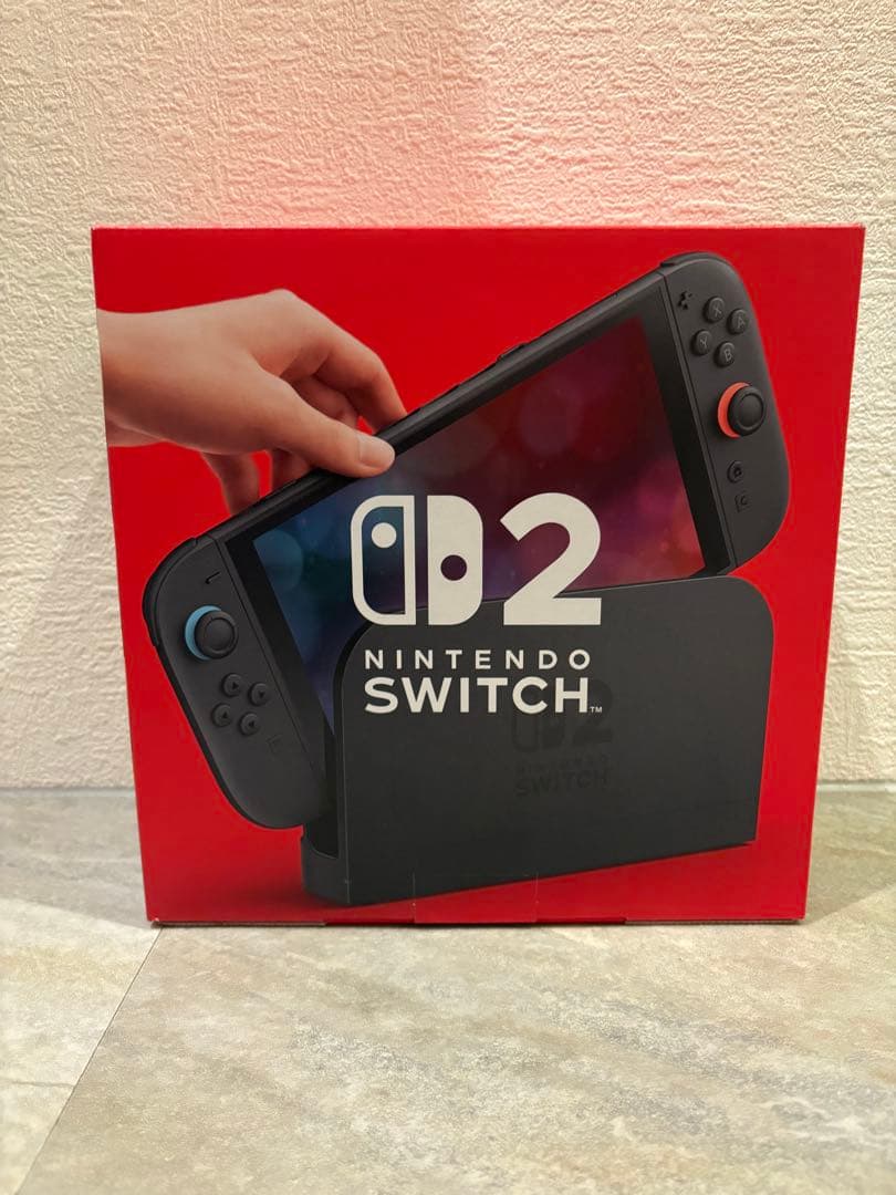【新品未使用】Nintendo Switch2 本体 即日発送 保証書付き