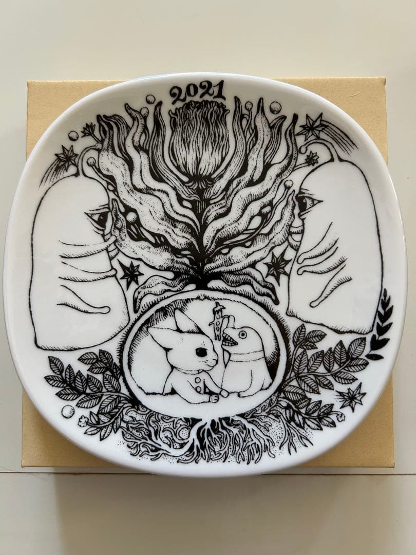 最終値下げ】ヒグチユウコ☆イヤープレート☆2020〜2025☆寅皿卯皿辰皿