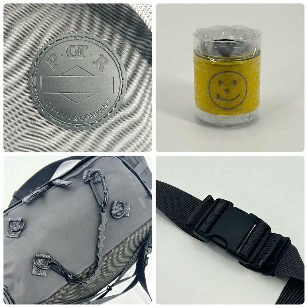 美品/希少✨ポーター ウエストバッグ RIDE ナイロン グラファイト