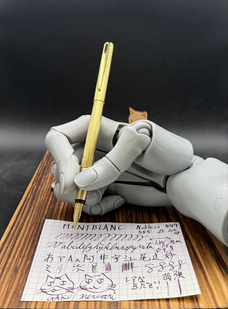 MONTBLANC 万年筆 ノブレス NO.1147 20K G.P レアB