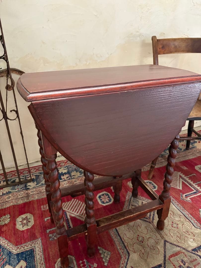 ゲートレッグテーブル/バタフライテーブル　アンティーク