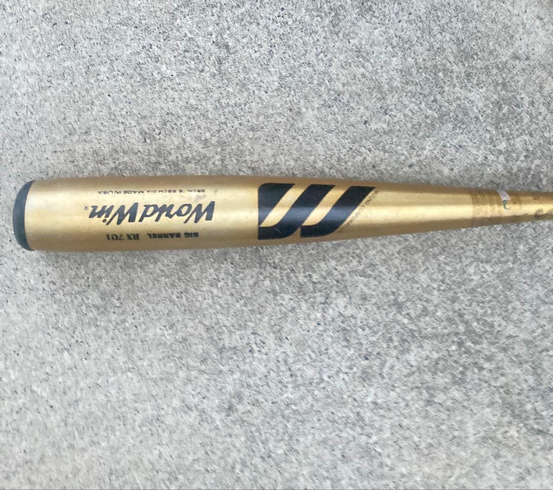 松井秀喜 Pro Model 84cm バット 金のバット 結構飛ぶ JSBB - メルカリ