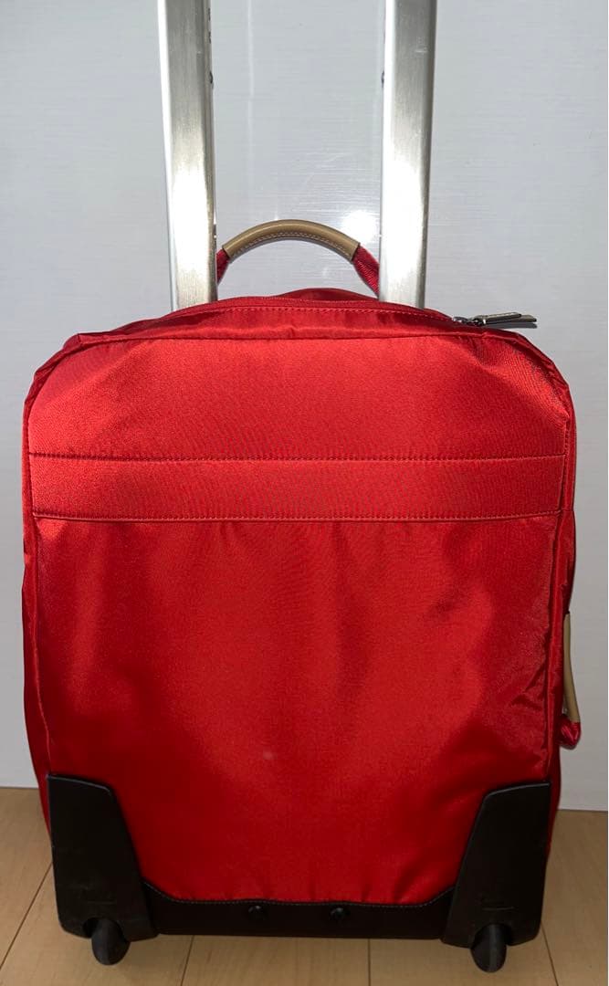 TUMI トゥミ ナイロン コンパクト・ キャリーケース ソフトシェルレッド