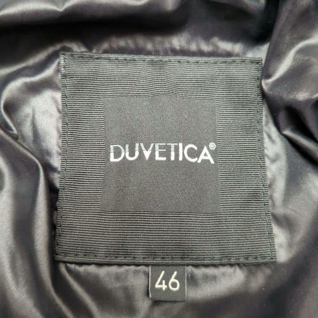 【美品 M相当 近年タグ】デュベティカ　ラムレザー　ダウンジャケット　ブラック