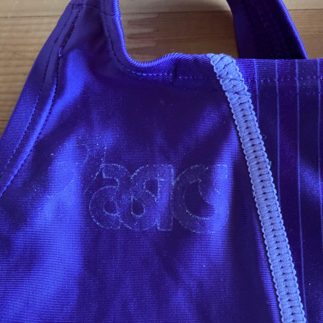 希少　アシックス レディース 競泳水着ロングスパッツ S サイズ パープル