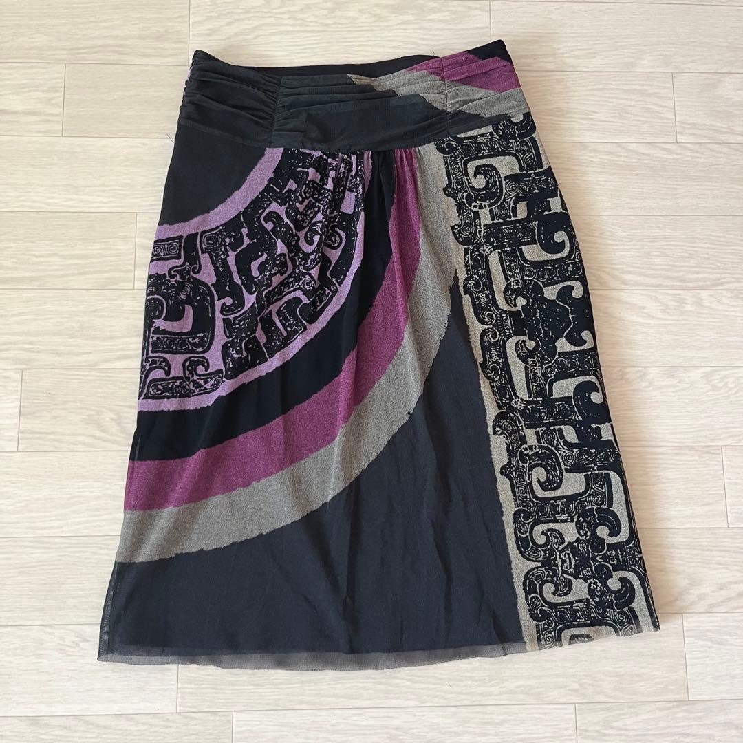 VIVIENNETAMヴィヴィアンタム短冊スカートパワーネット希少