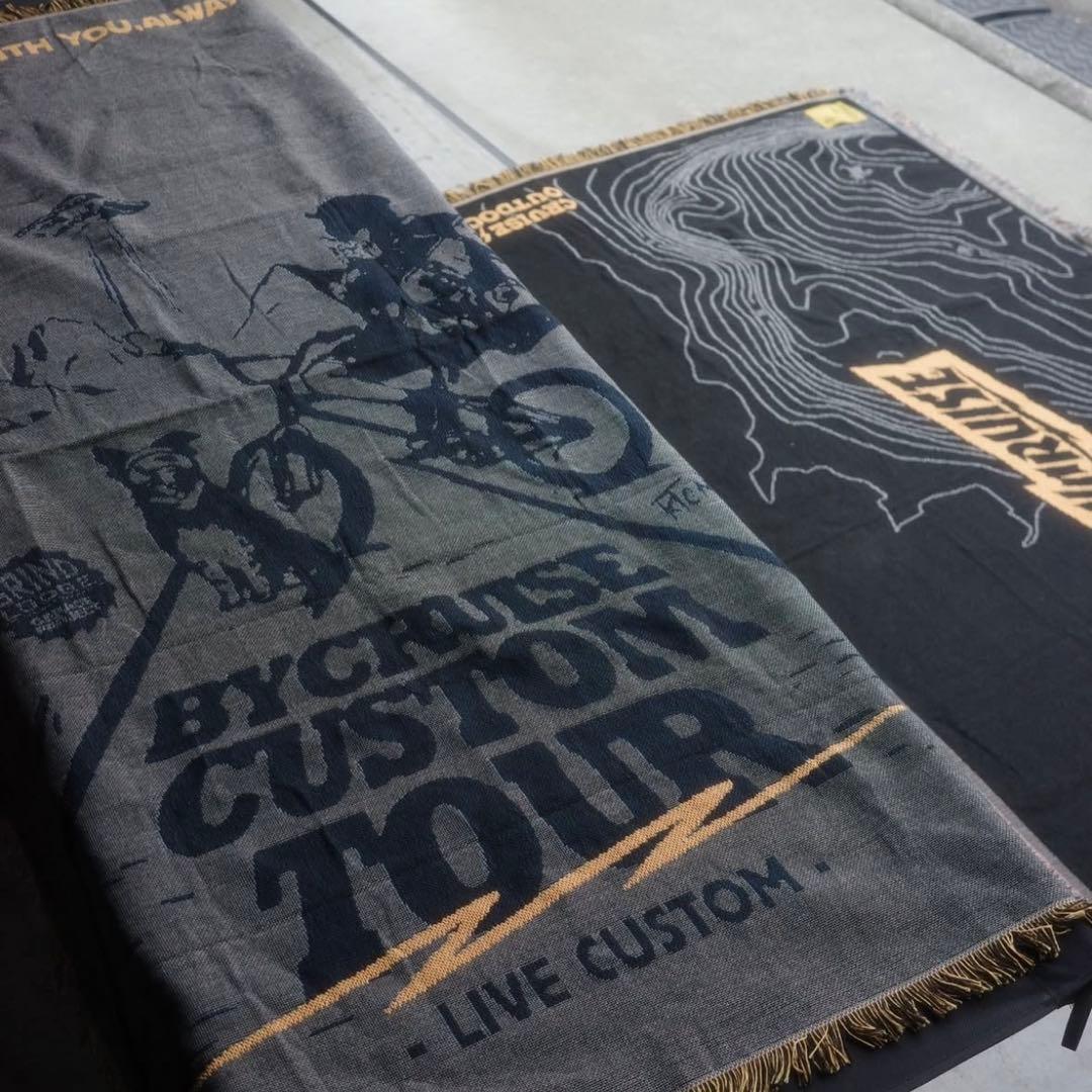 アウトドア寝具 BYCRUISE JACQUARD BLANKET GRINDLODGE