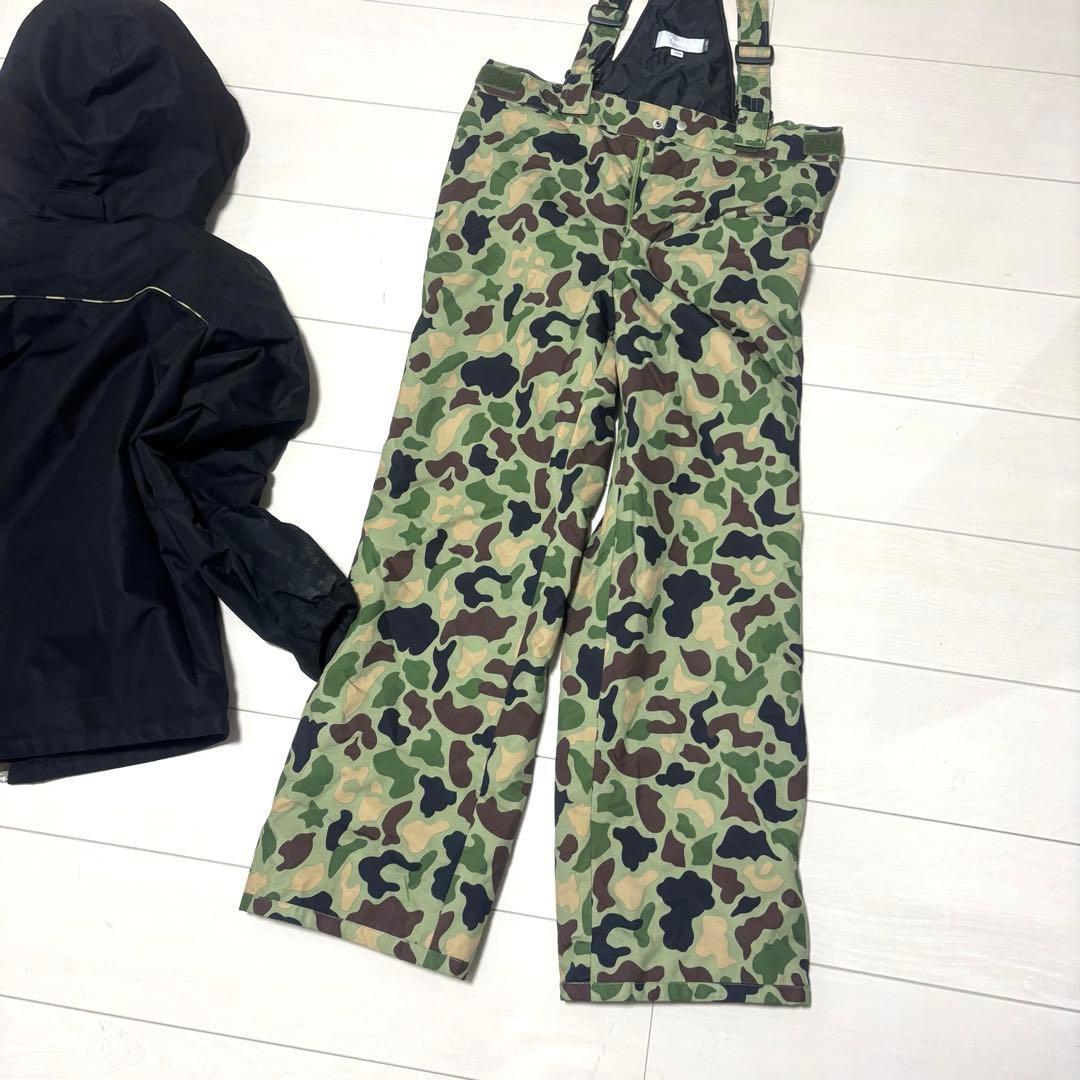 phenix ジュニアスキーウェア 上下 迷彩 カモ