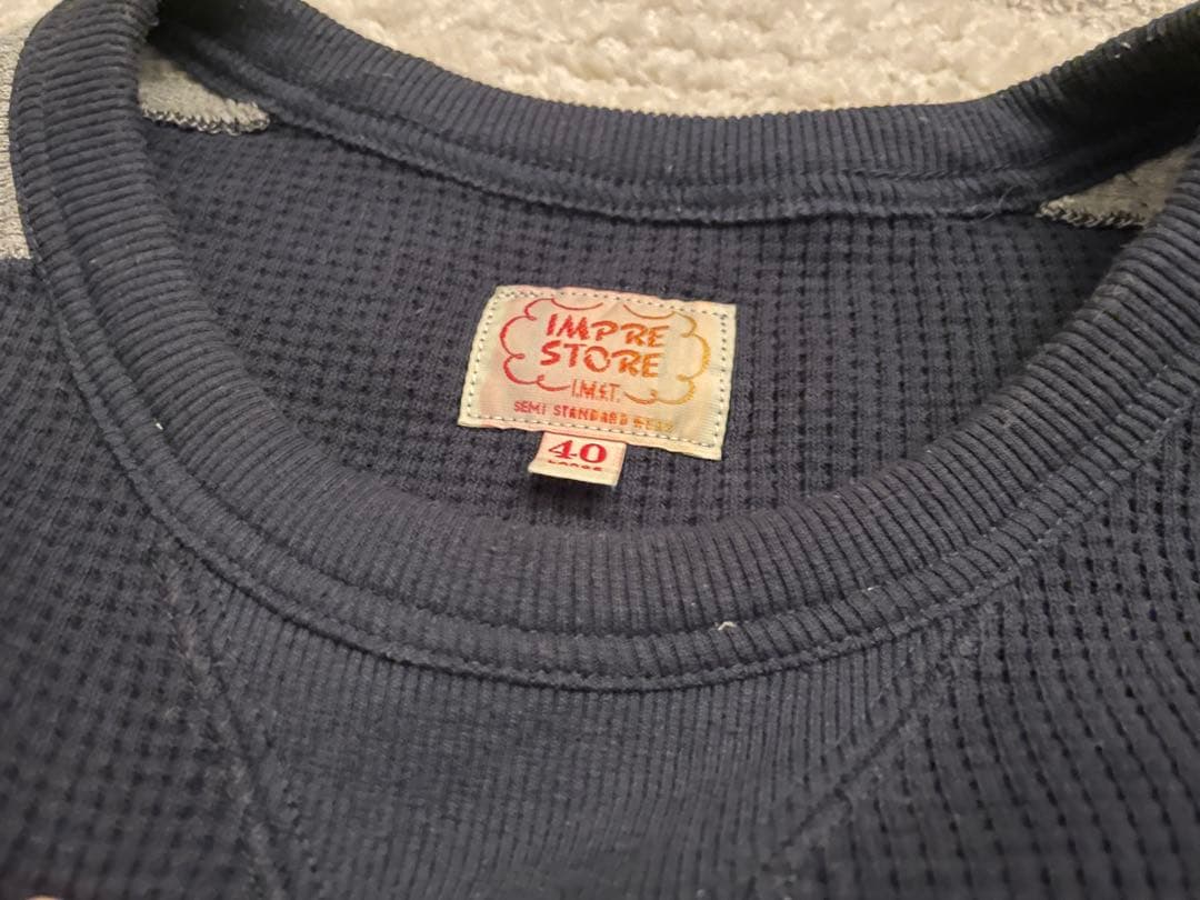 年末年始値下げ美品 完売品 IMPURE STORE ラグランスリーブ サーマル