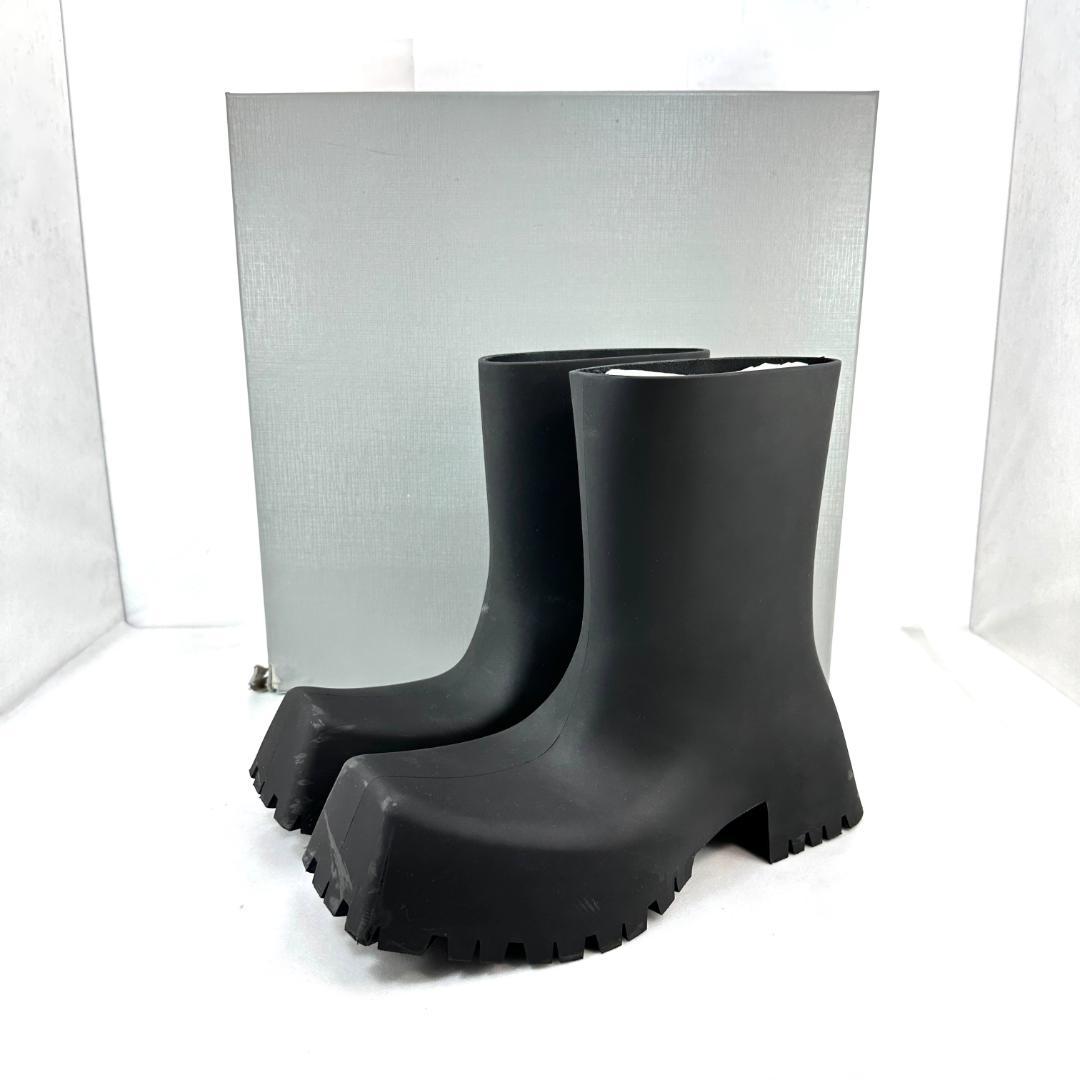 BALENCIAGA TROOPER RUBBER BOOTS Black BALENCIAGA Black 8826881555