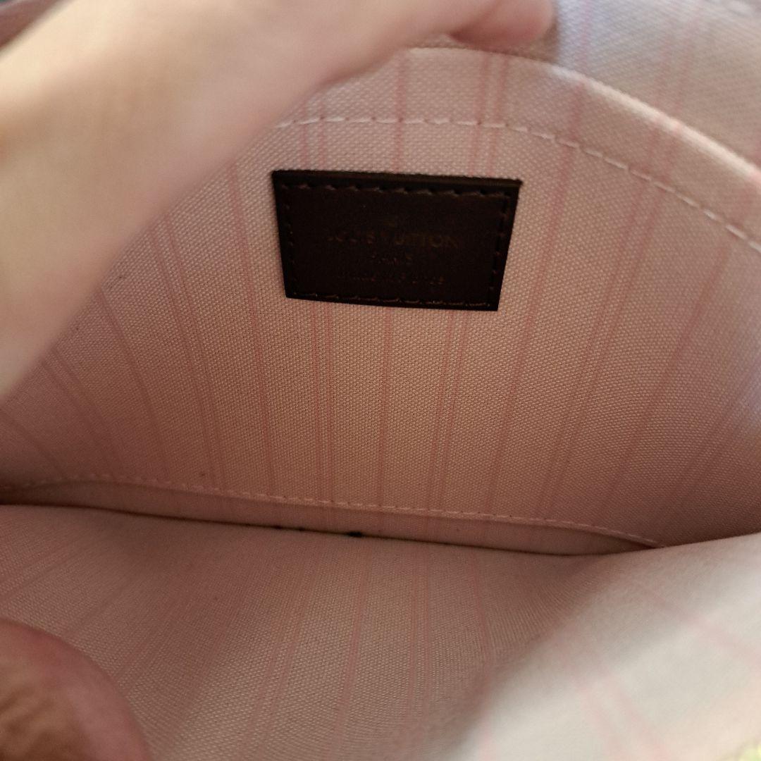 ダミエ・ポーチ ブラウン　バッグの付属品