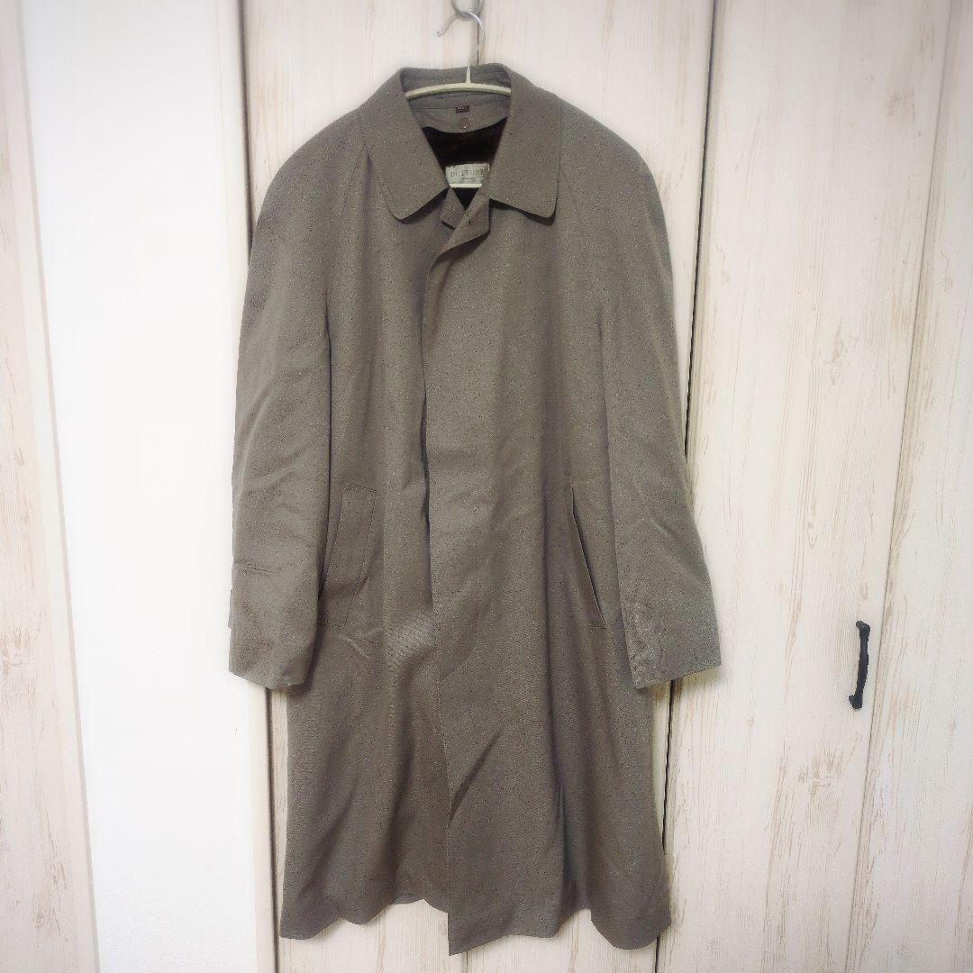 【美品】ステンカラーコート XL オンワード樫山 ファーライナー ヴィンテージ