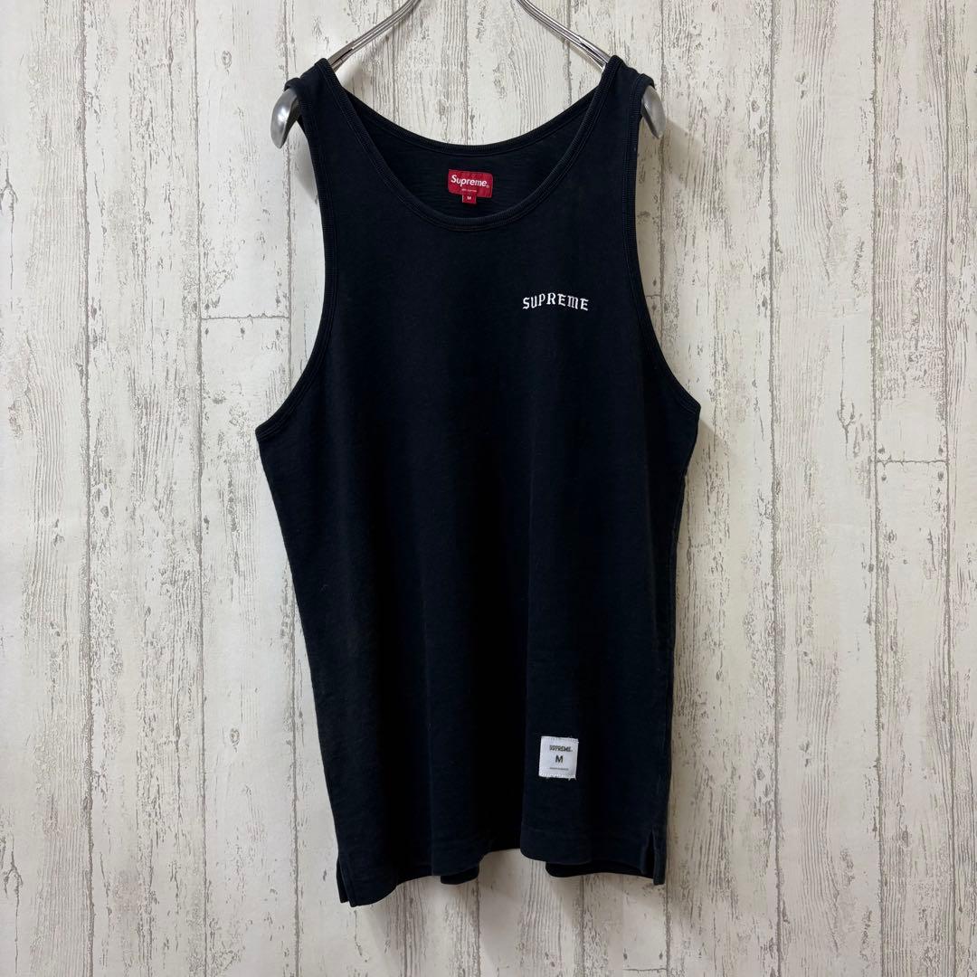 【激レア】SUPREME シュプリーム　タンクトップ　完売モデル　黒
