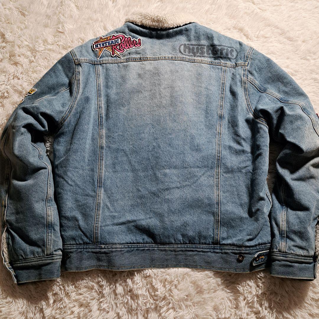 【未使用級】ヒステリックグラマー ウィンダンシー コラボ Gジャン デニム