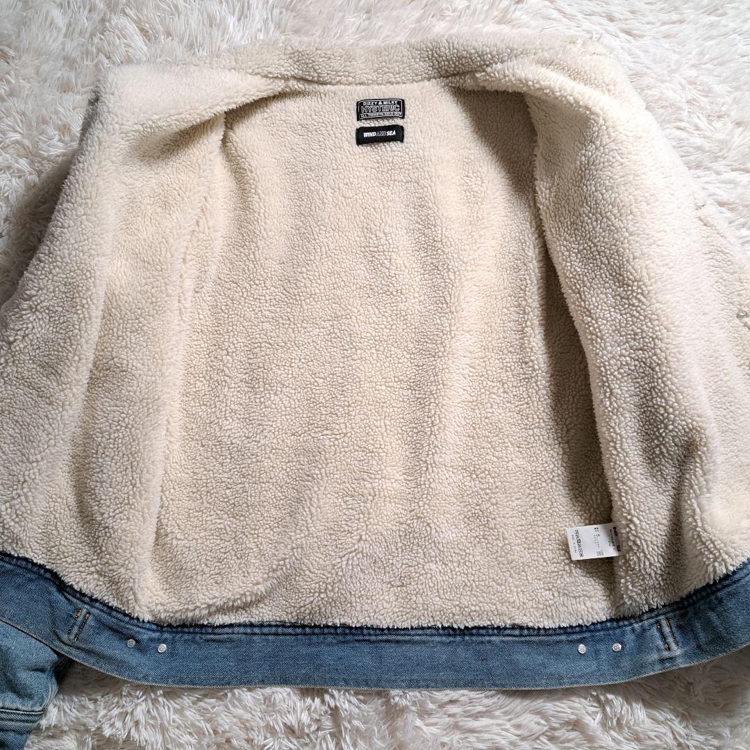 【未使用級】ヒステリックグラマー ウィンダンシー コラボ Gジャン デニム