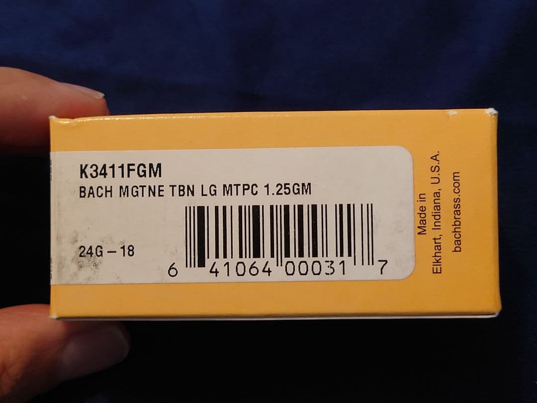 管楽器・吹奏楽器 V.Bach MEGA TONE 1-1/4GM SP