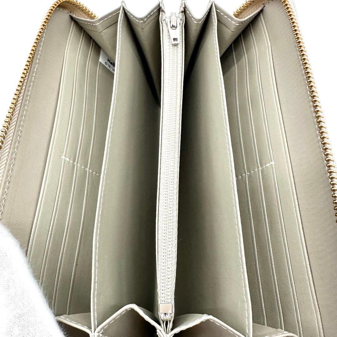 未使用品✨浅草文庫 ハローキティの吉祥宝づくし 長財布 牛革 ラウンド長財布