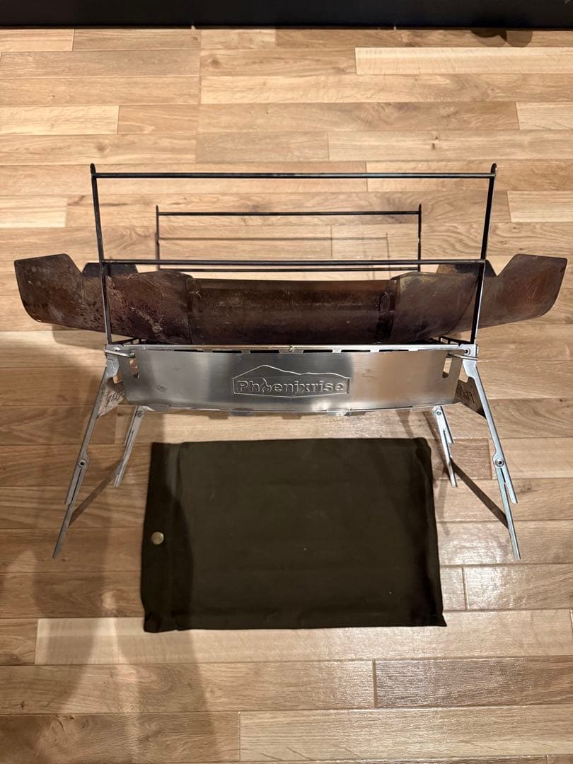 【Phoenixrise】フェニックスグリル(3枚火床)&焼き網&オーブンセット