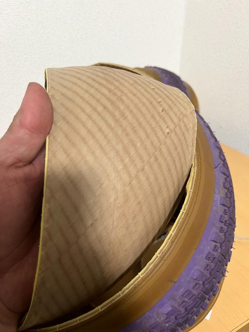 GRAVEL KING X１ LTD 700×40C　パープル　サイドタンカラー